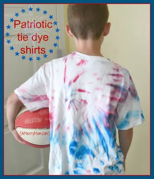 Red white and blue shirt Kids 4th of July Tie dye Shirt Kids Tie Dye Shirt